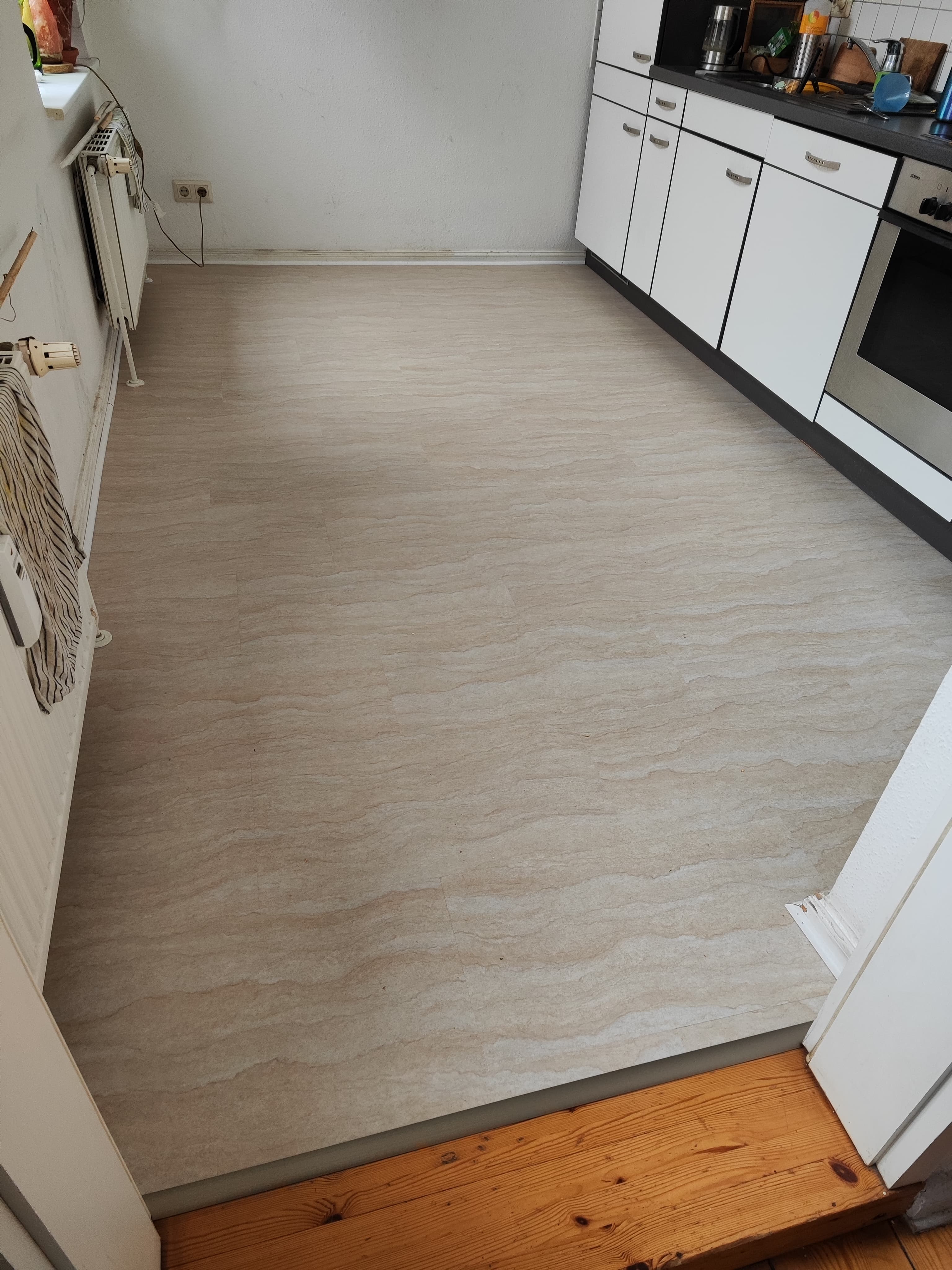 Vinyl-Boden Küche